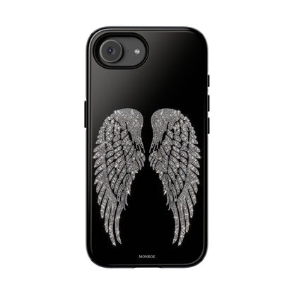 Silver Angel Wings Tough Case