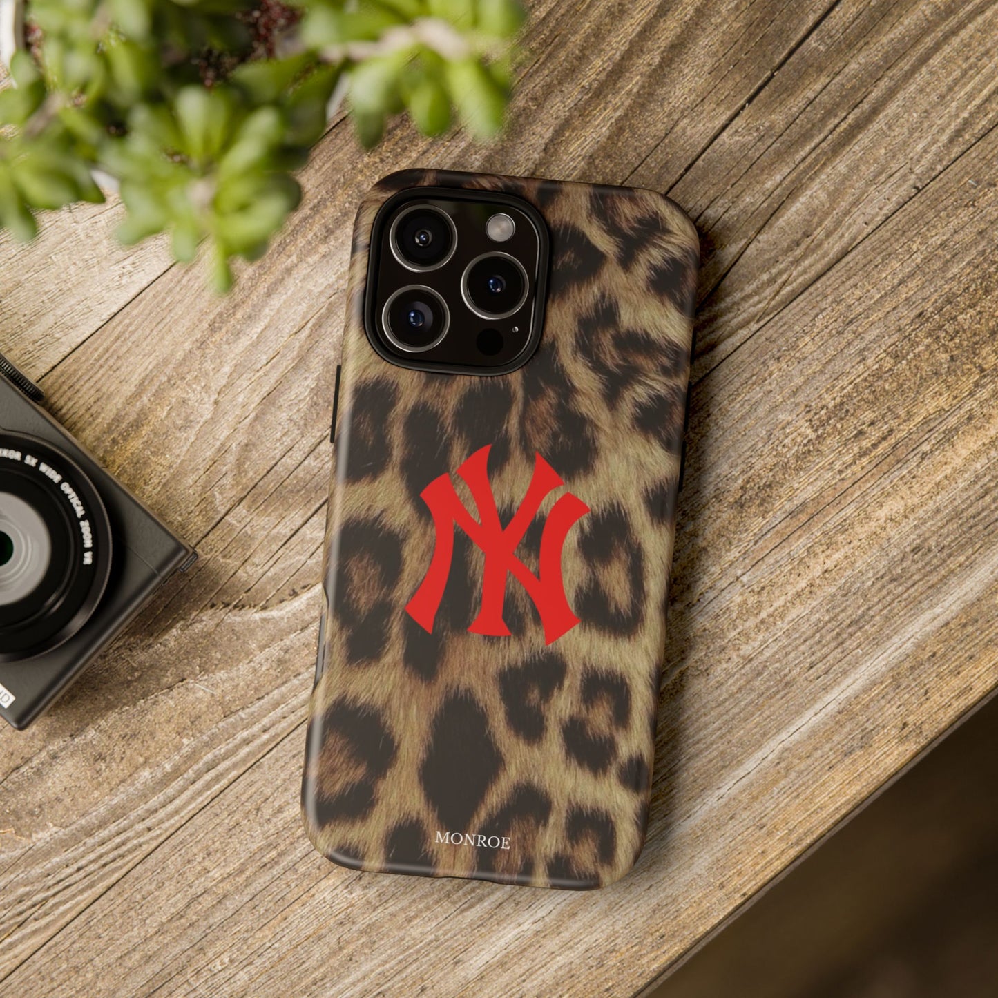 Leopard Print NY Tough Case