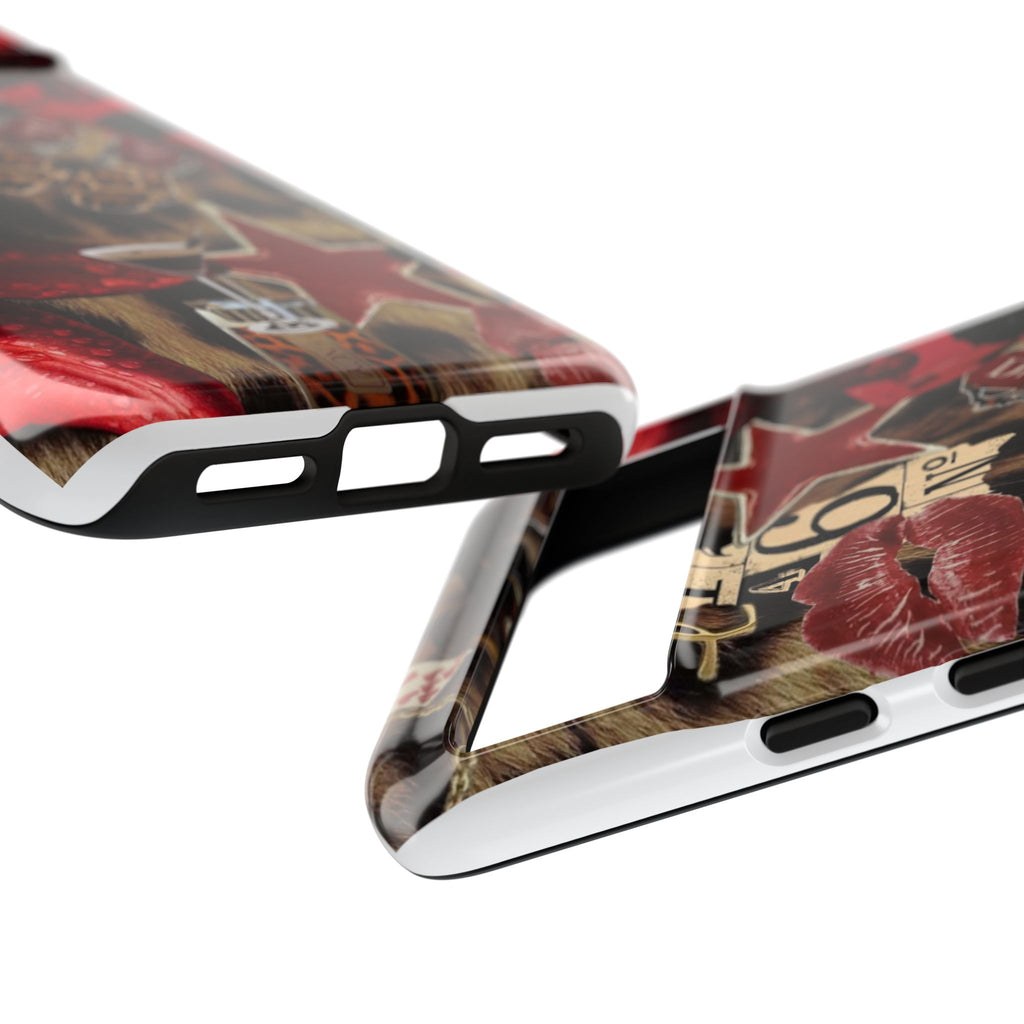 Cheetah Red Phone Case