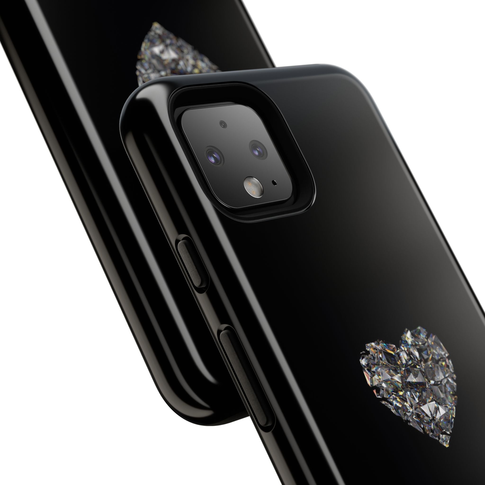 Crystal Heart Phone Case