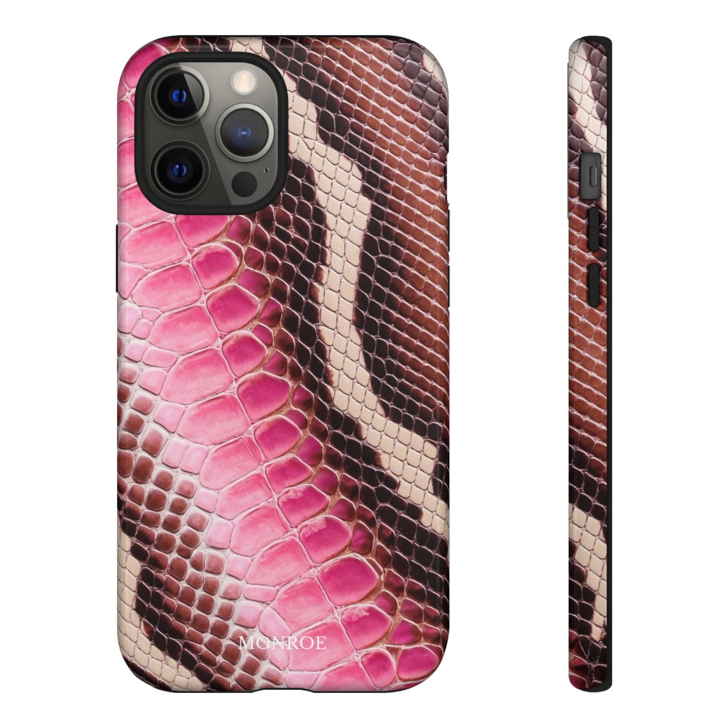 Snake Skin Print Tough Case