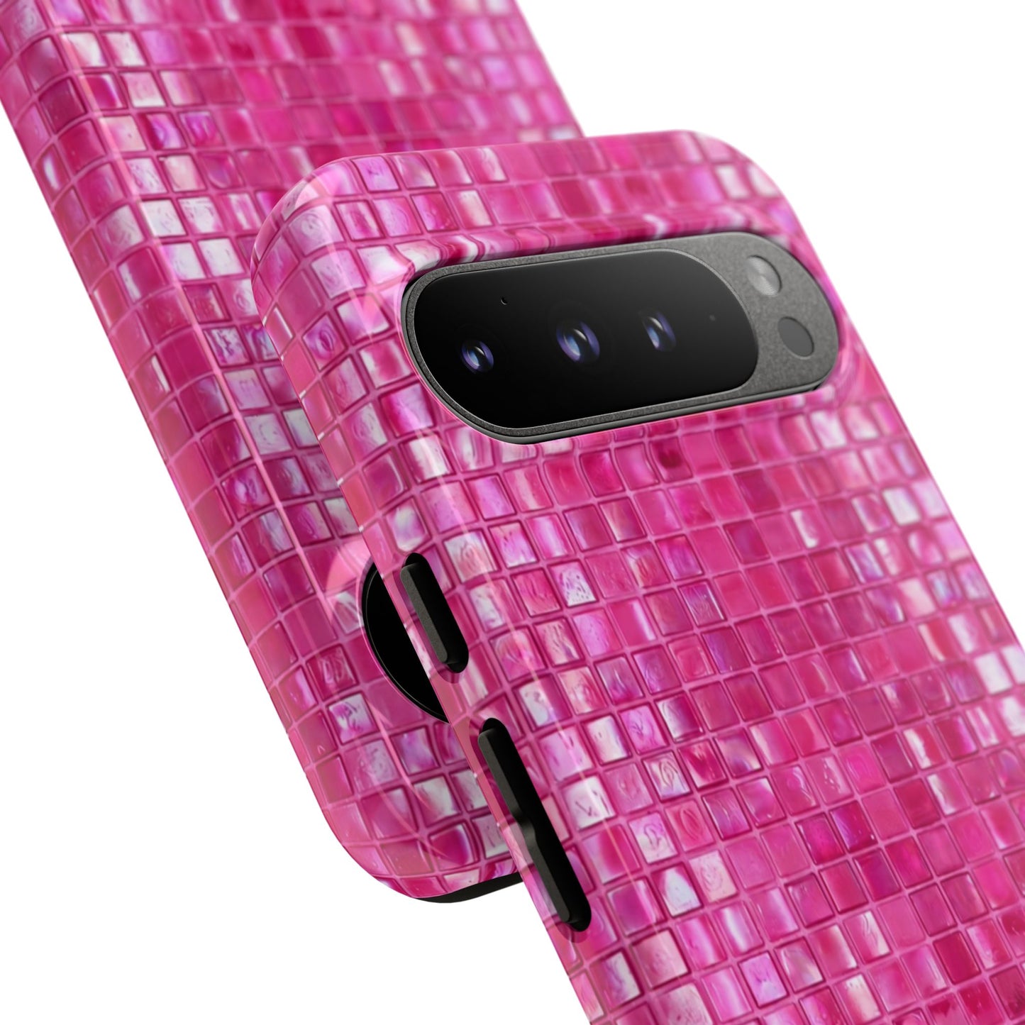 Hot Pink Mosaic Tough Case