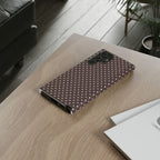 Brown Polka Phone Case