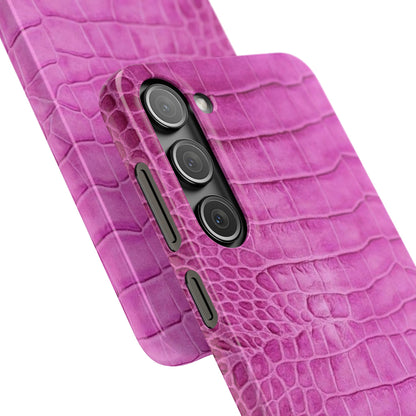 Purple Croc Case