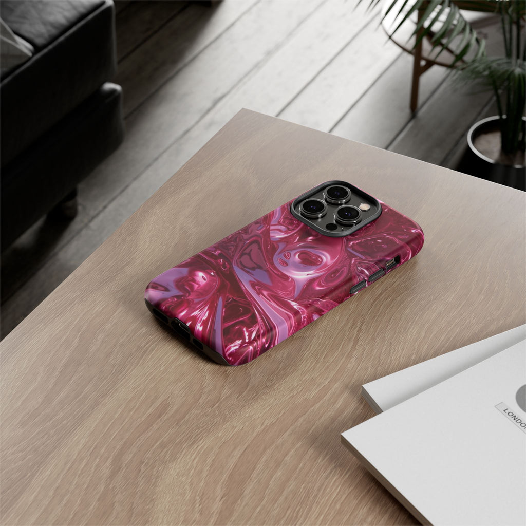Metallic Pink Phone Case