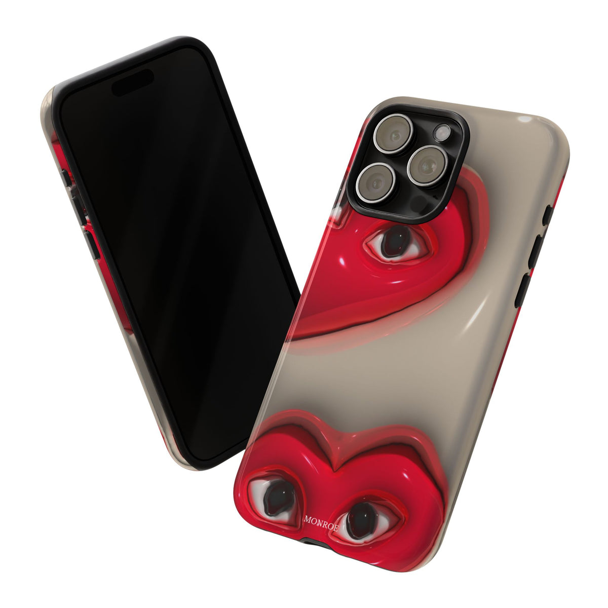 Red Heart Eyes Tough Case