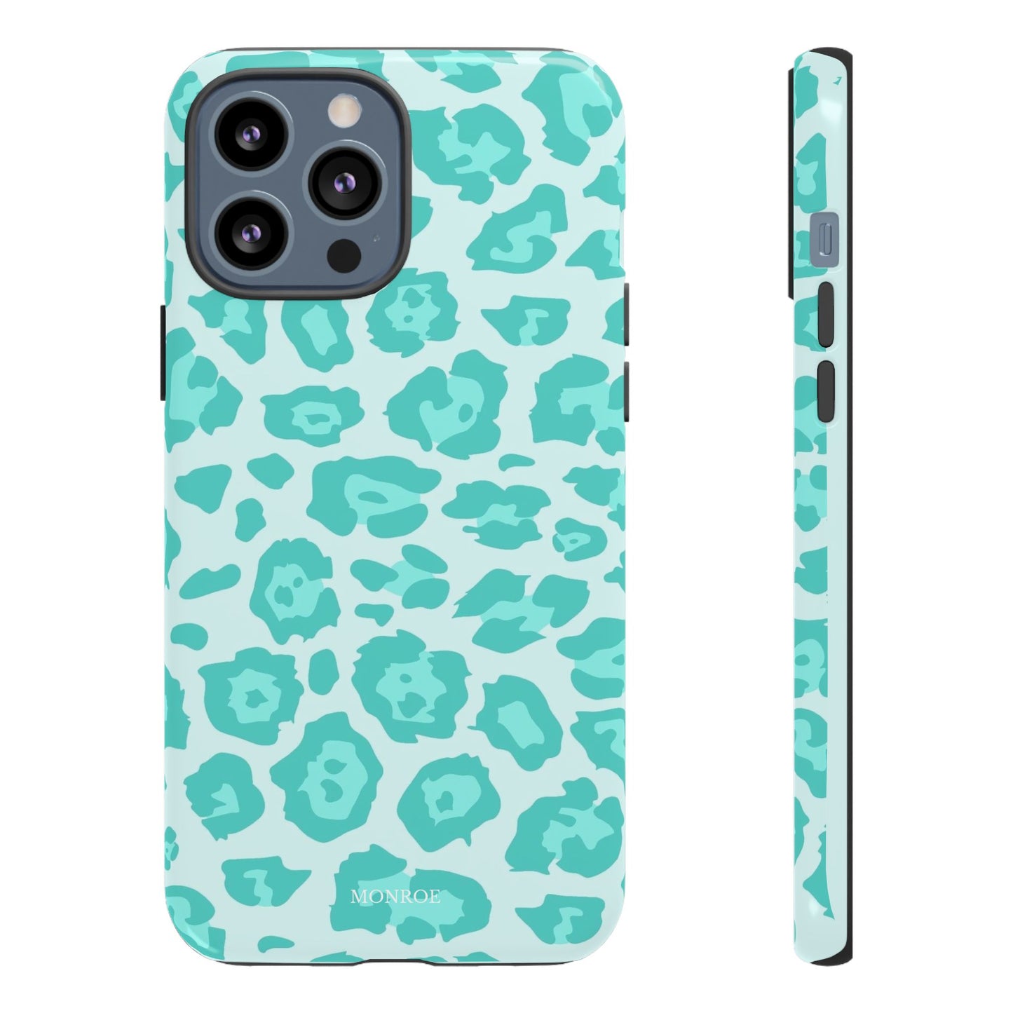 Teal Leopard Tough Case