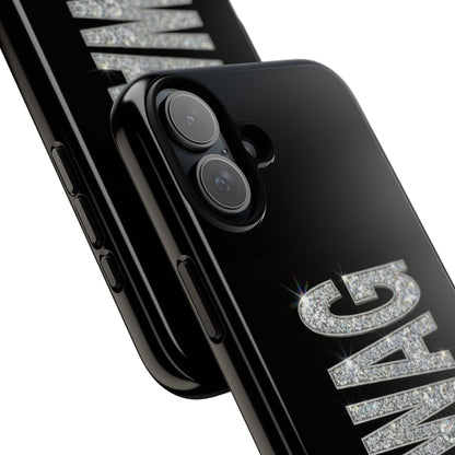 “#SWAG” Black Bling Tough Case