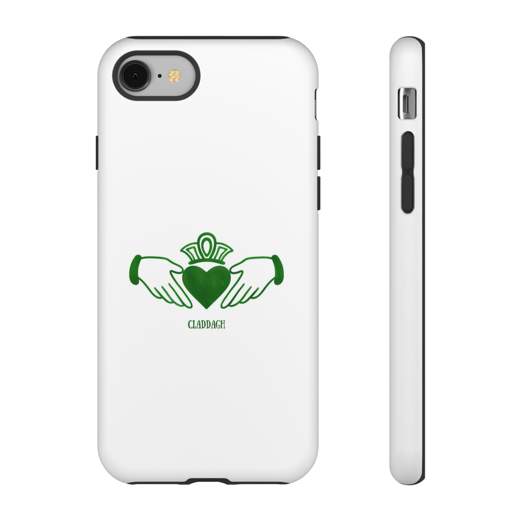 Irish Claddagh Symbol Green Tough Case