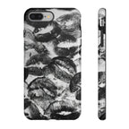 Black and Kiss Design Phone Case