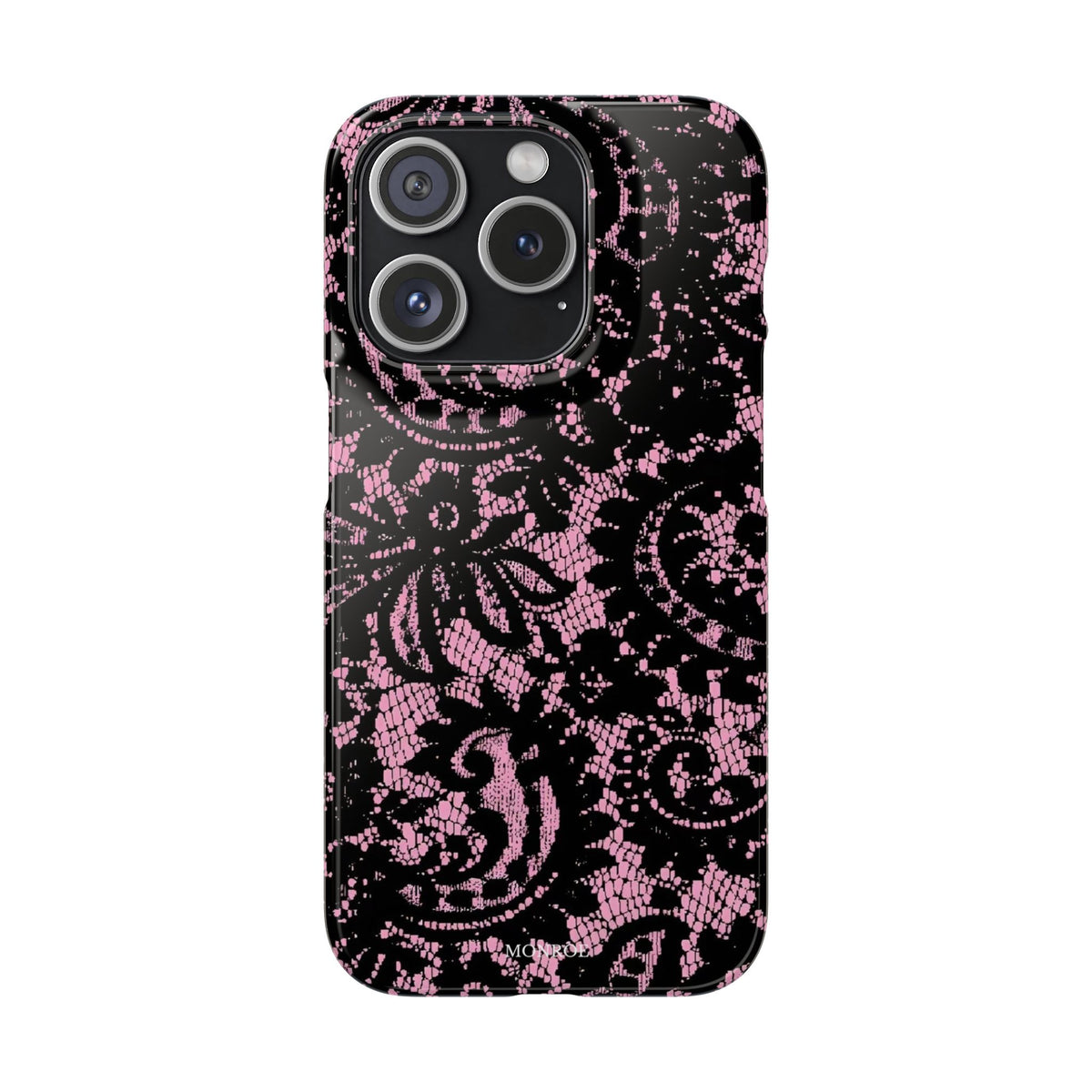 Pink Lace Pattern Case