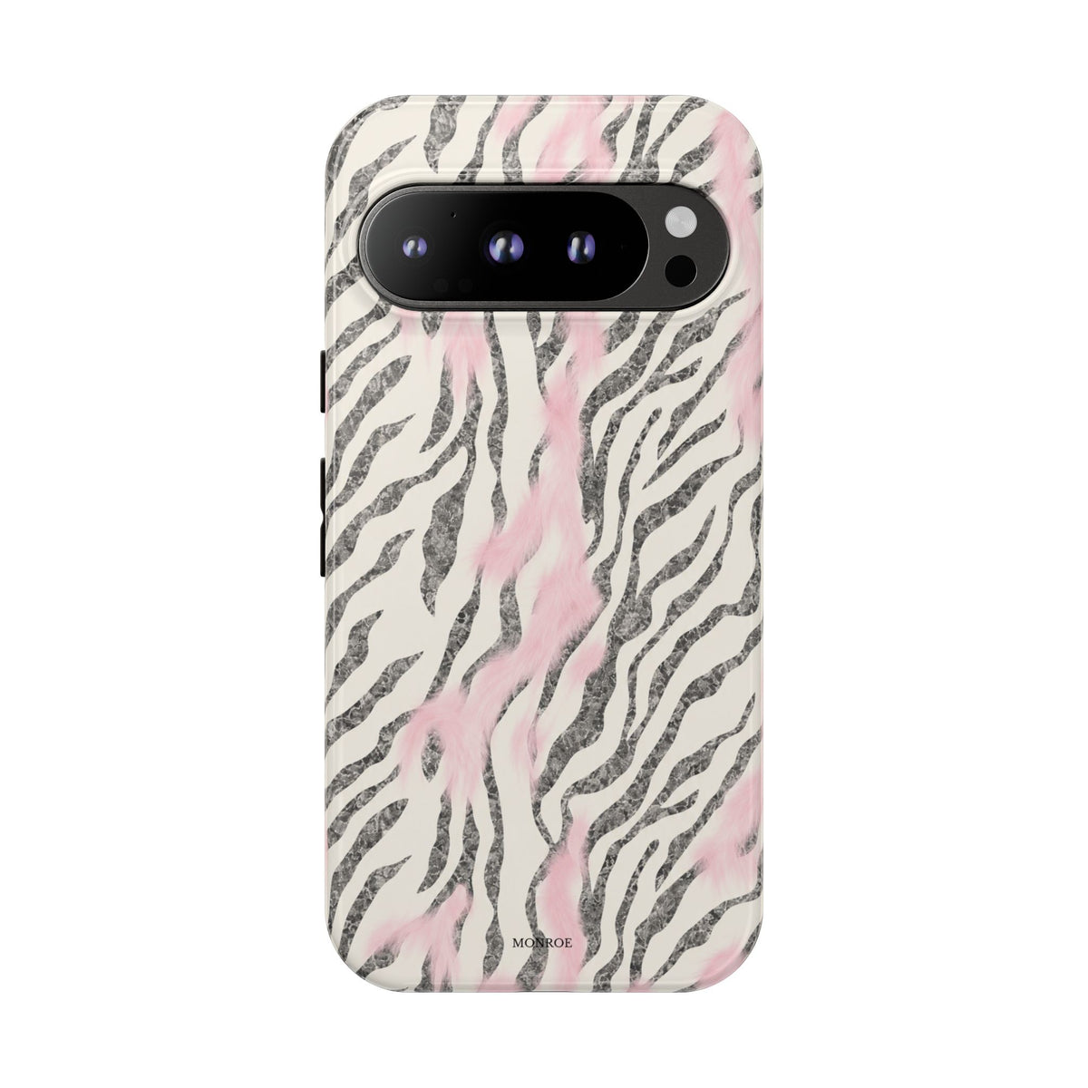 Light Pink Zebra Tough Case