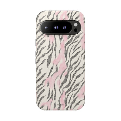 Light Pink Zebra Tough Case