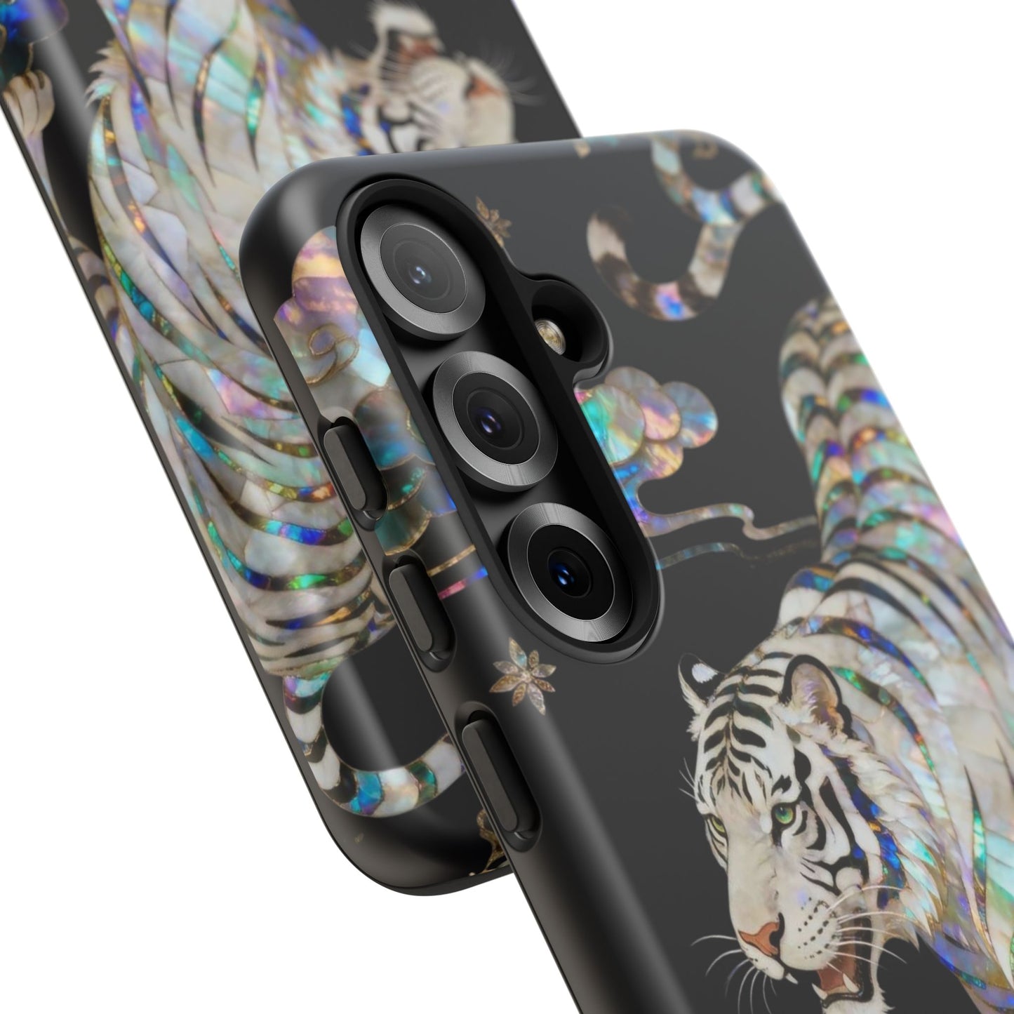 Iridescent White Tiger Tough Case