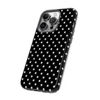 Black Polka Dot Phone Case