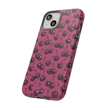 Burgundy Cherries Tough Case