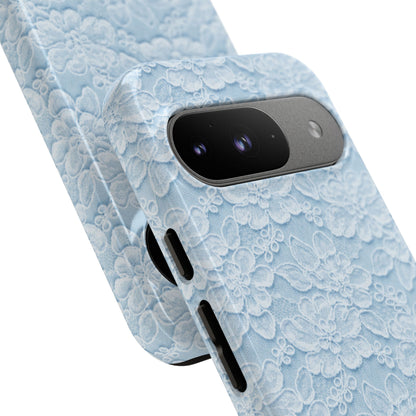 Glacier Blue Lace Tough Case