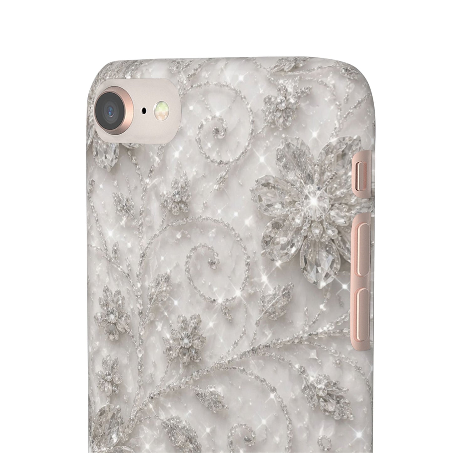 Glittery Floral Case