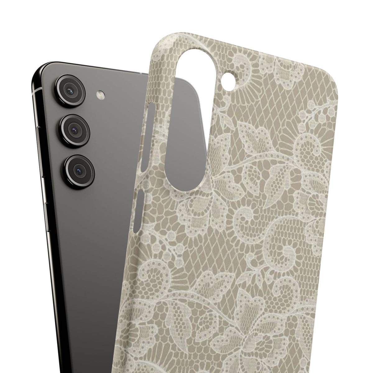 Vintage Beige Lace Case