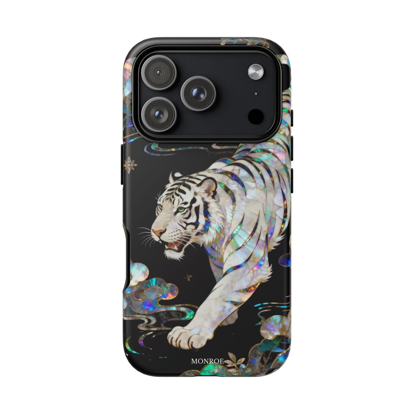 Iridescent White Tiger Tough Case