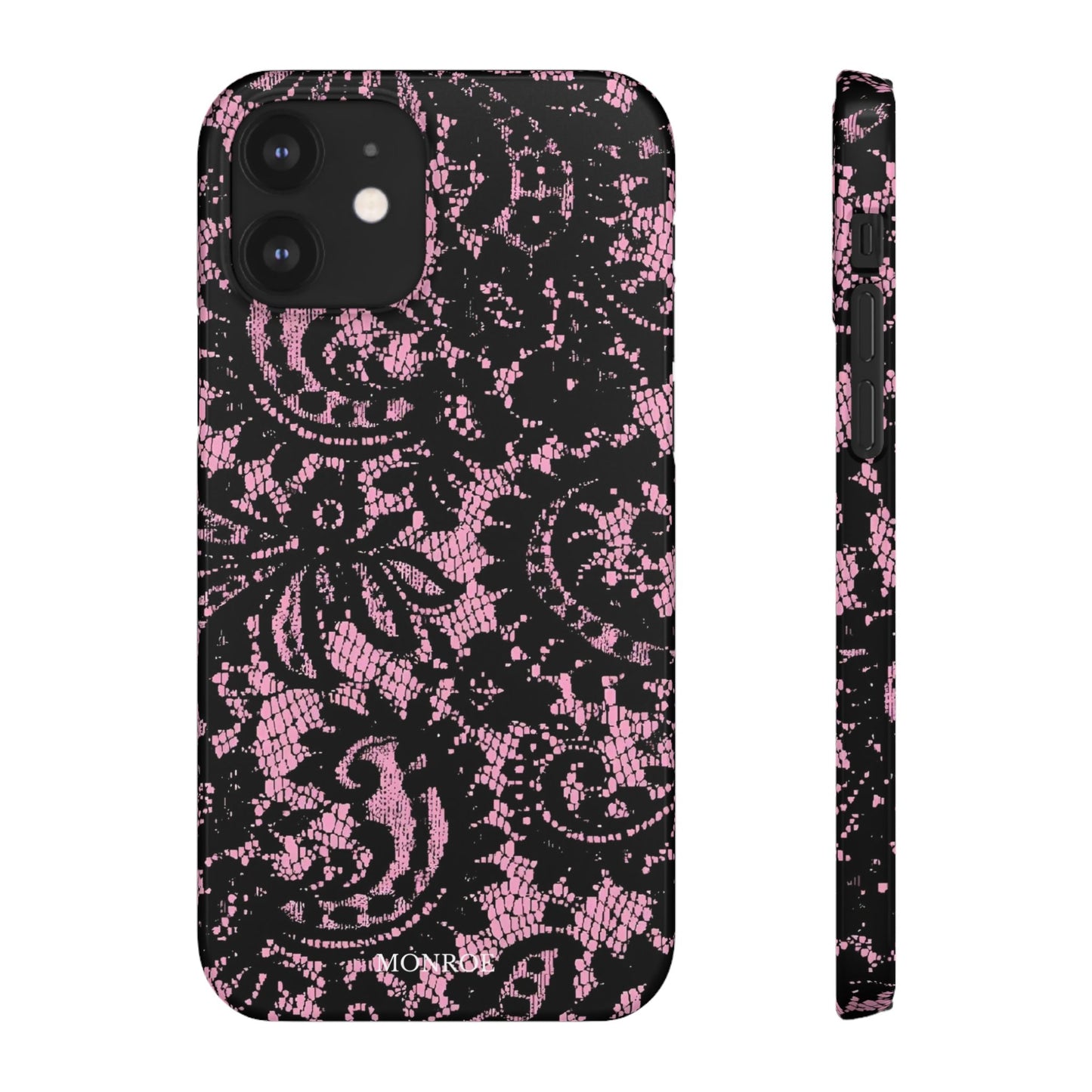 Pink Lace Pattern Case