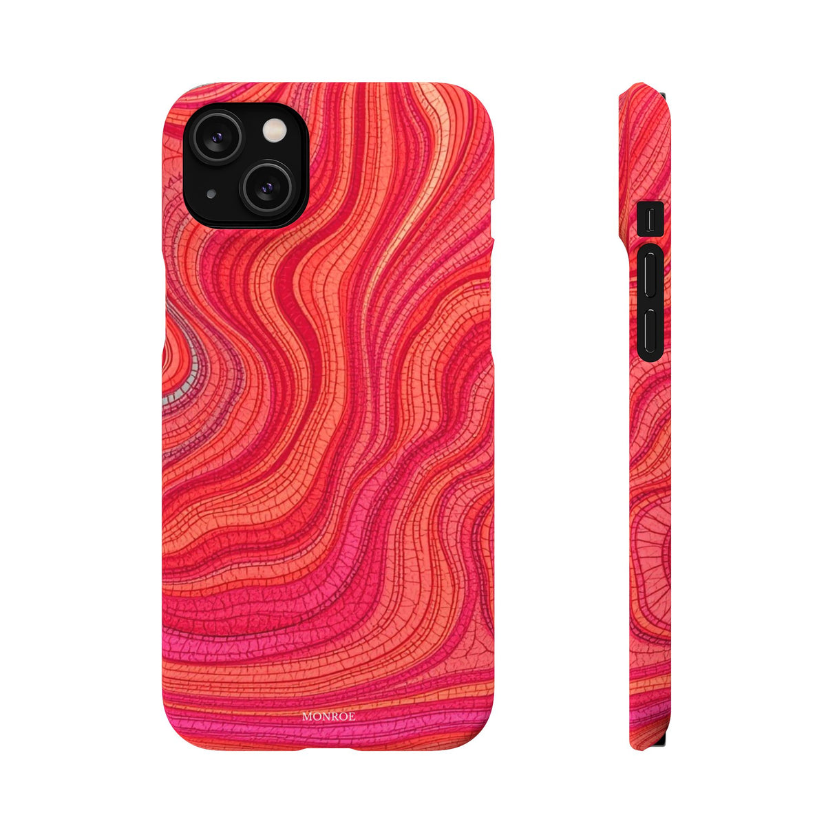 Retro Wavy Red Case