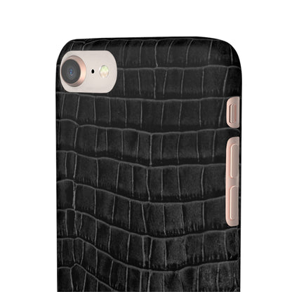 Black Croc Case