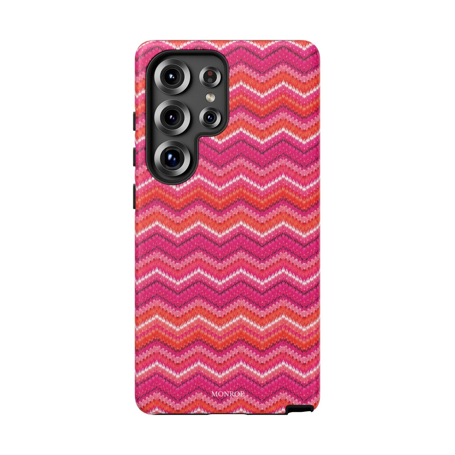 Pink Zigzag Tough Case