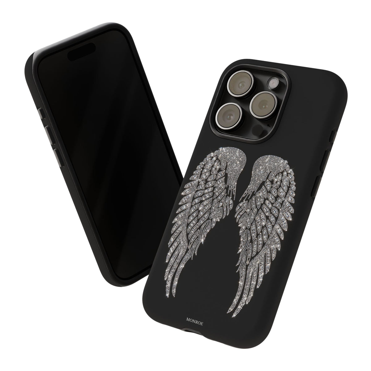 Silver Angel Wings Tough Case