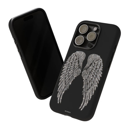 Silver Angel Wings Tough Case