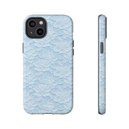 Glacier Blue Lace Tough Case