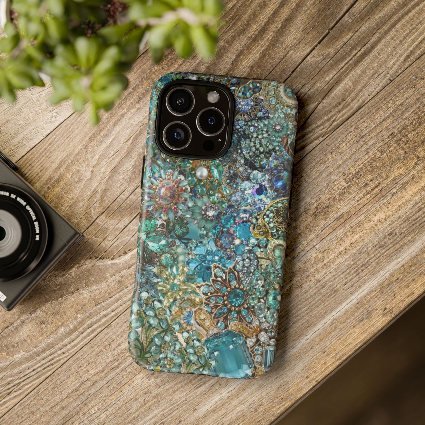 Turquoise Jewel Case