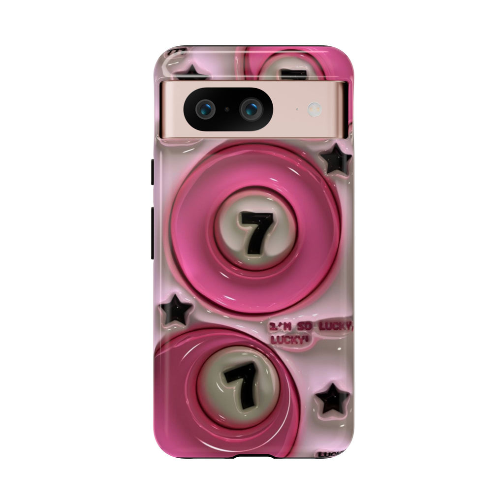 Pink 8 Ball Phone Case