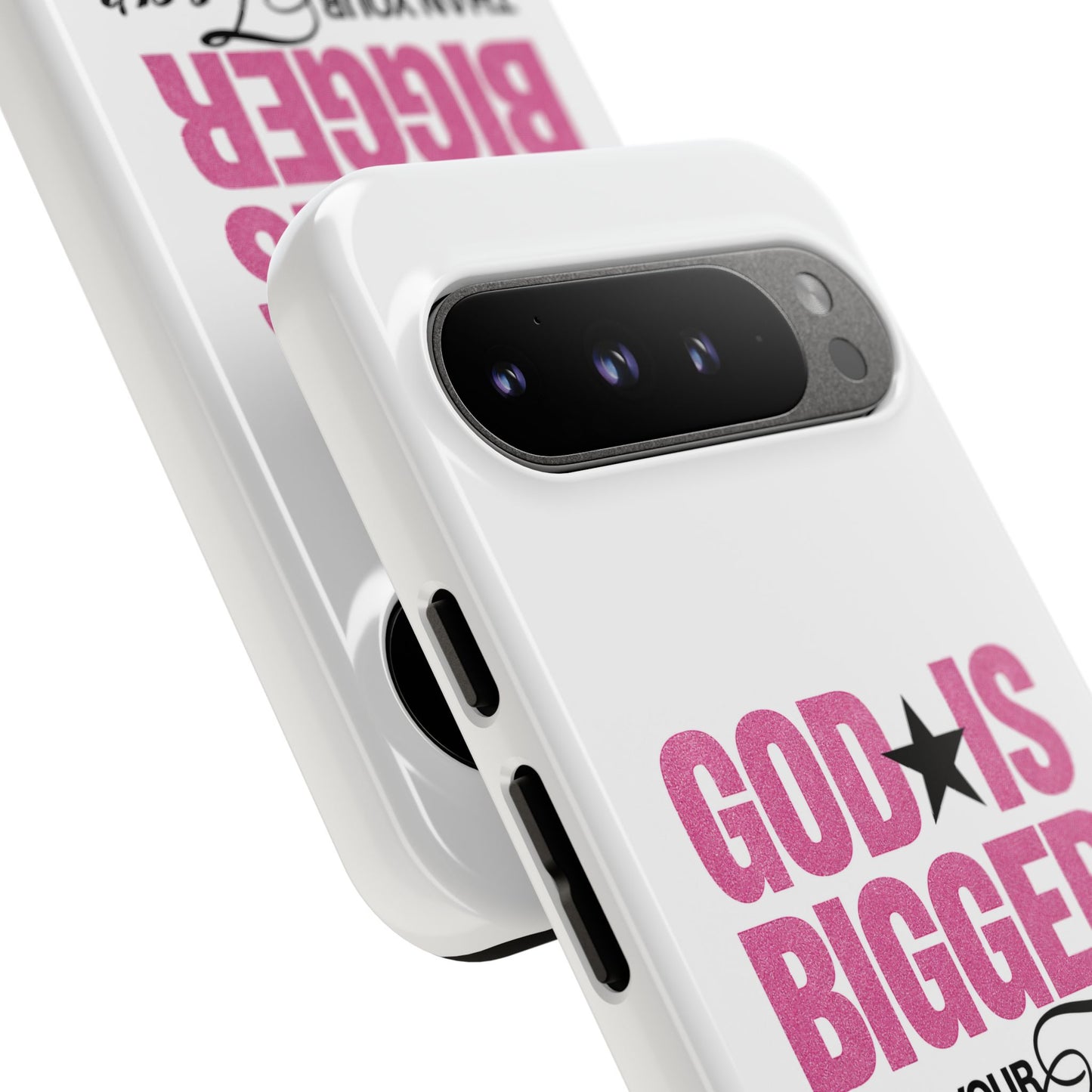 "God Is Bigger Than Your Fear" Tough Case