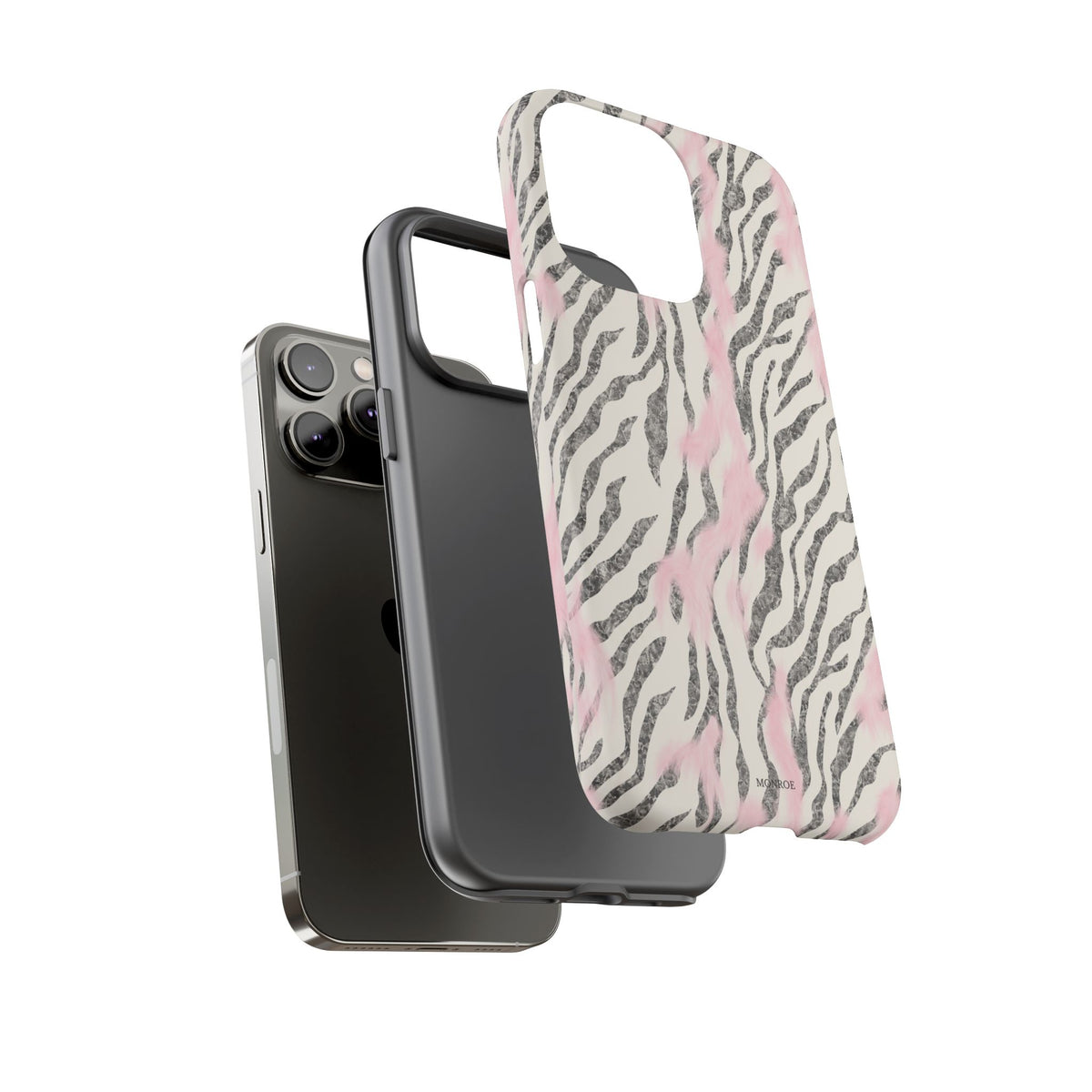 Light Pink Zebra Tough Case