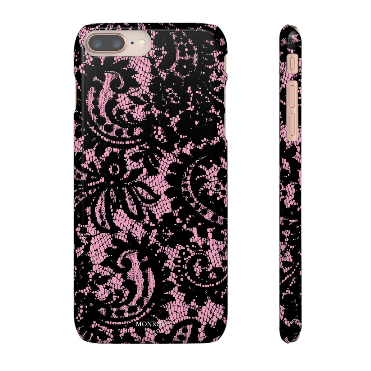 Pink Lace Pattern Case
