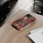 Cheetah Red Phone Case