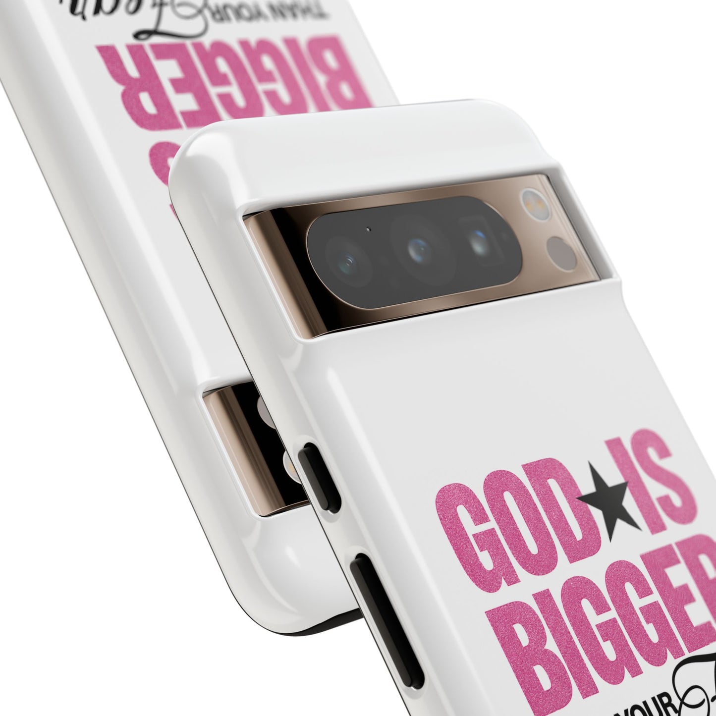 "God Is Bigger Than Your Fear" Tough Case