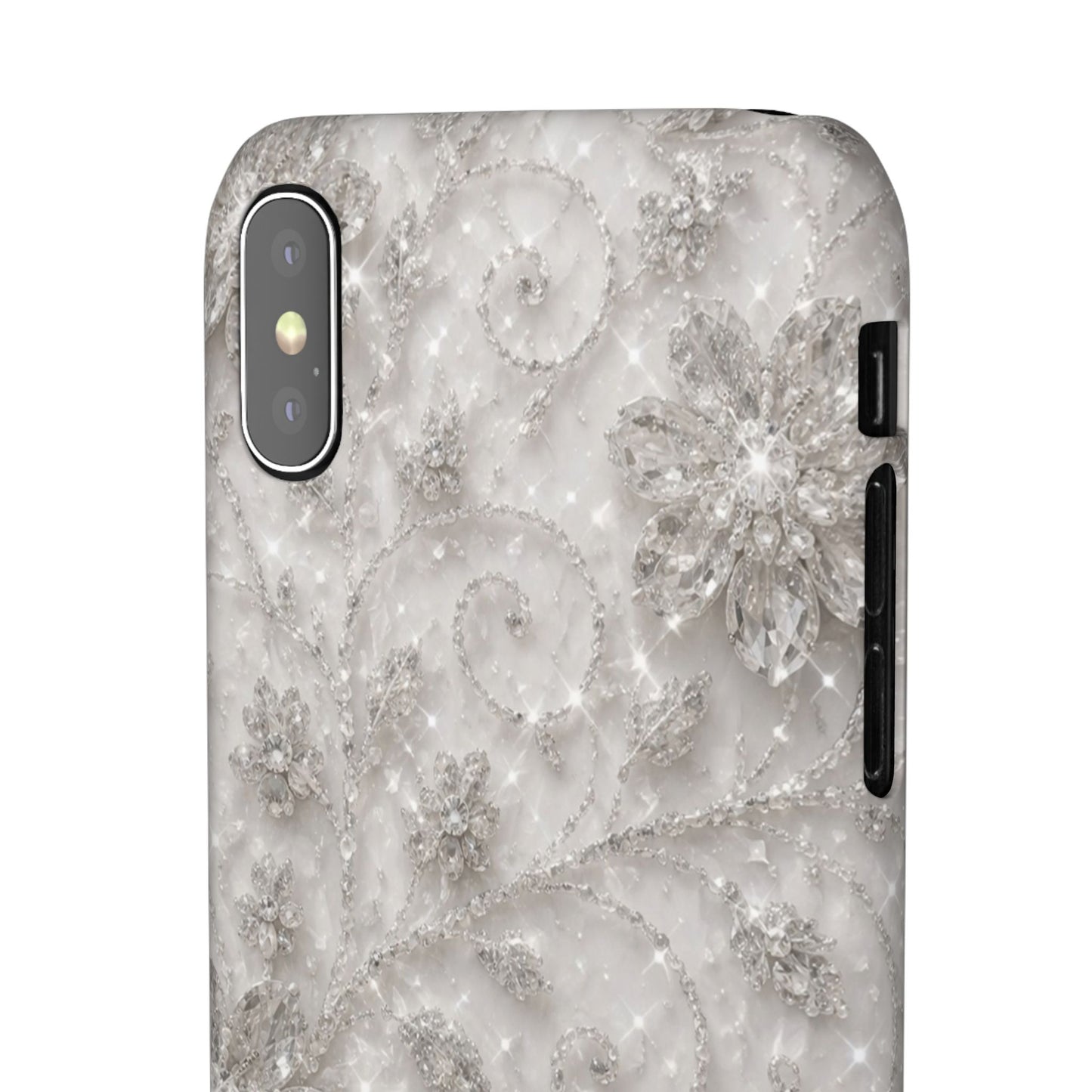Glittery Floral Case