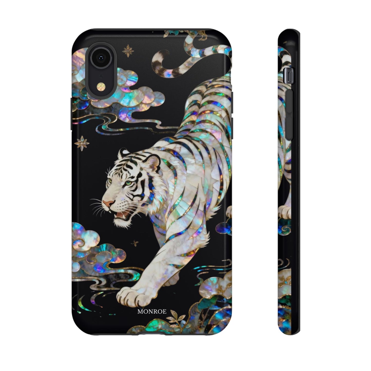 Iridescent White Tiger Tough Case
