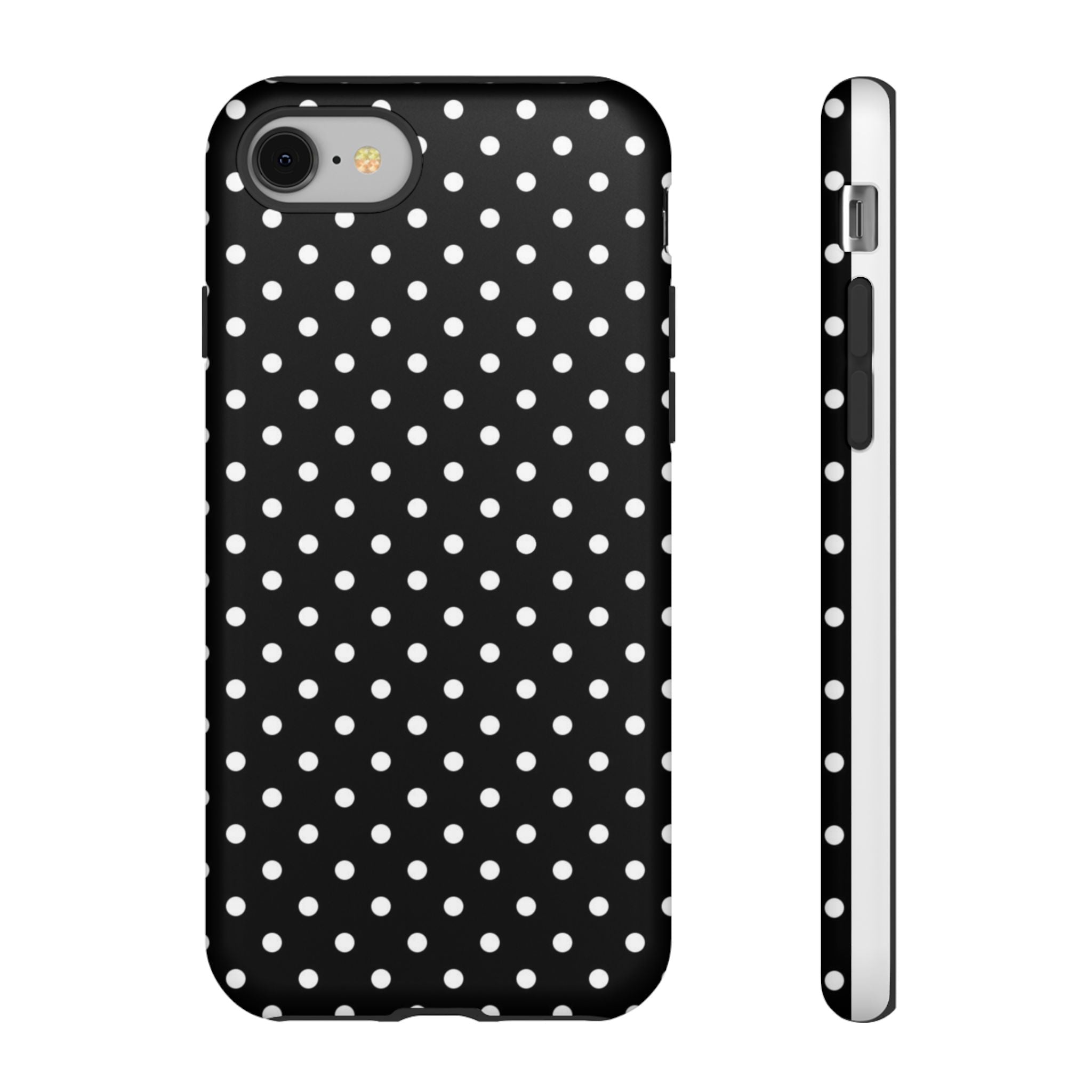 Black Polka Dot Phone Case