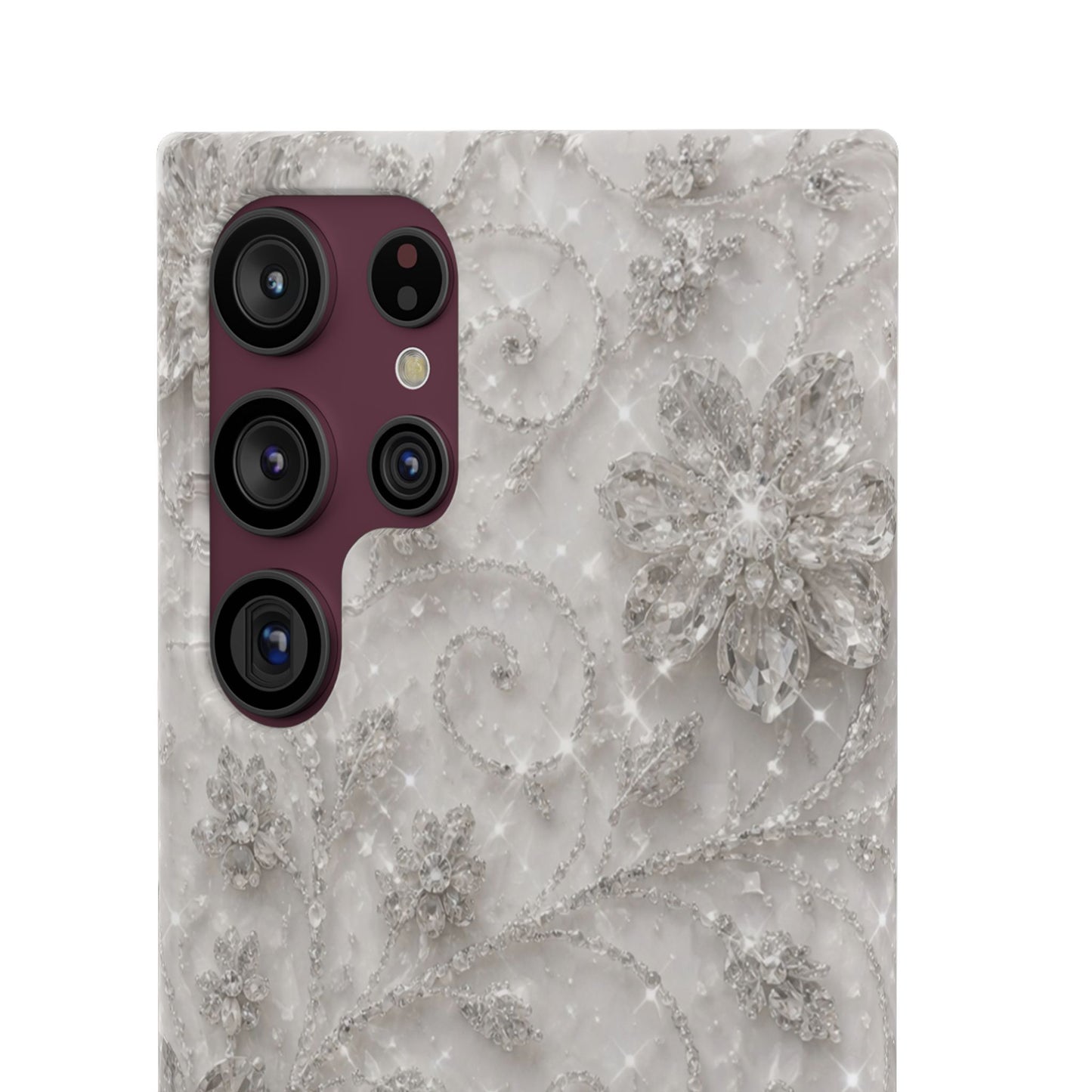 Glittery Floral Case
