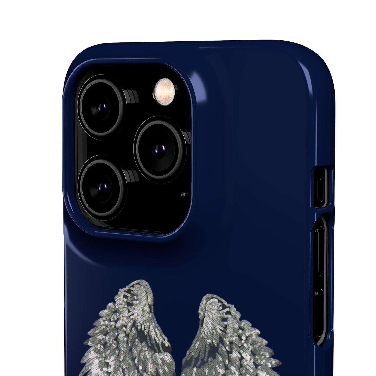 Navy Angel Wings Case