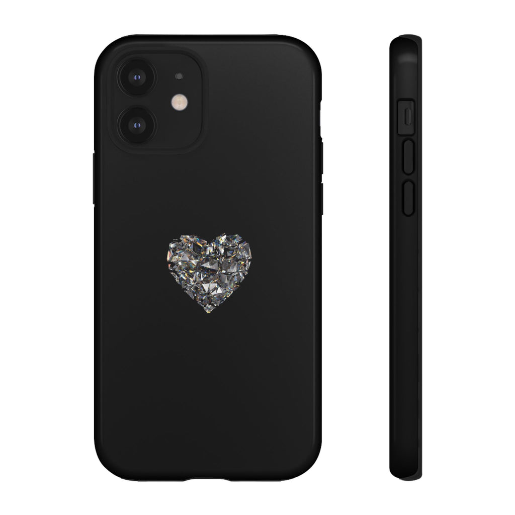 Crystal Heart Phone Case