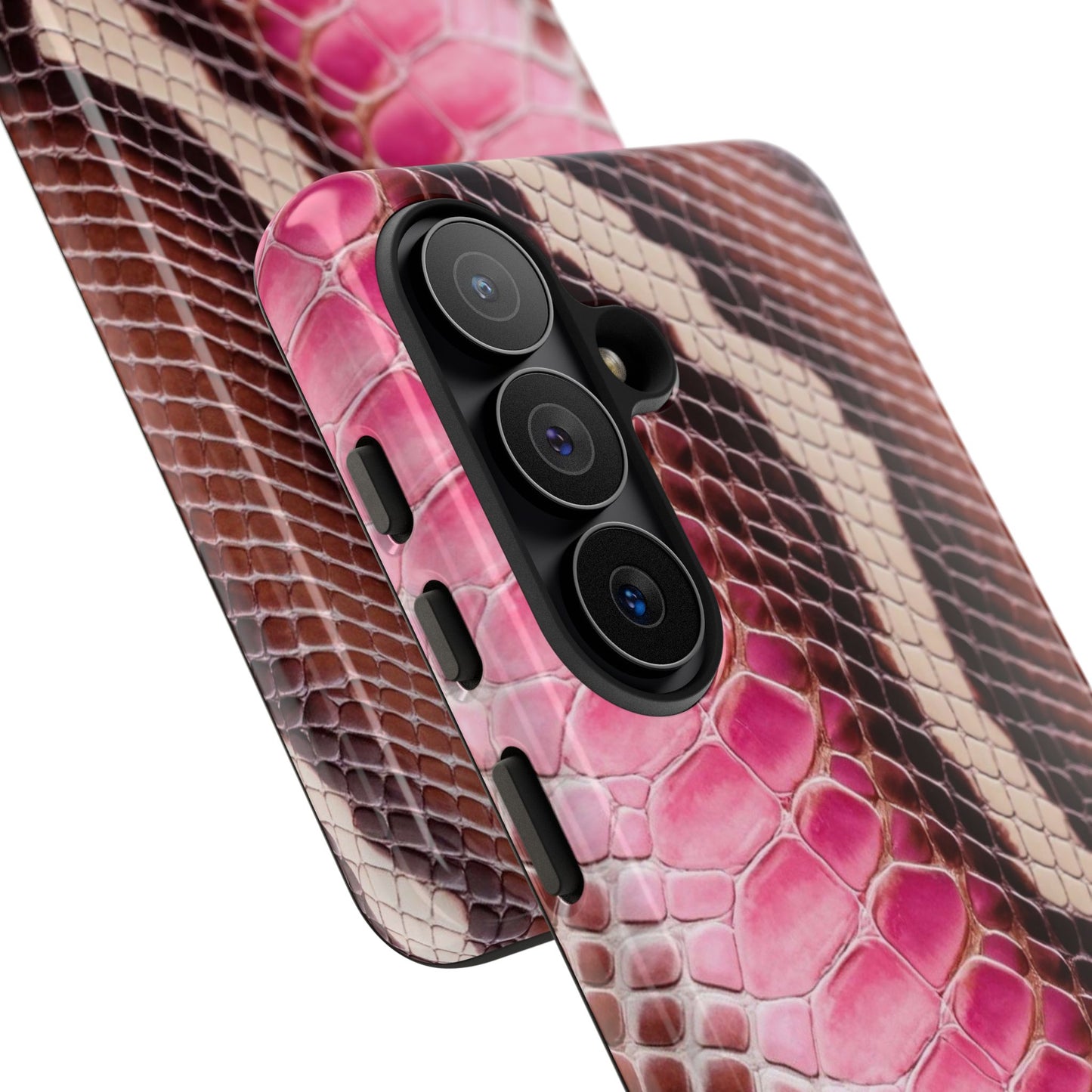 Snake Skin Print Tough Case