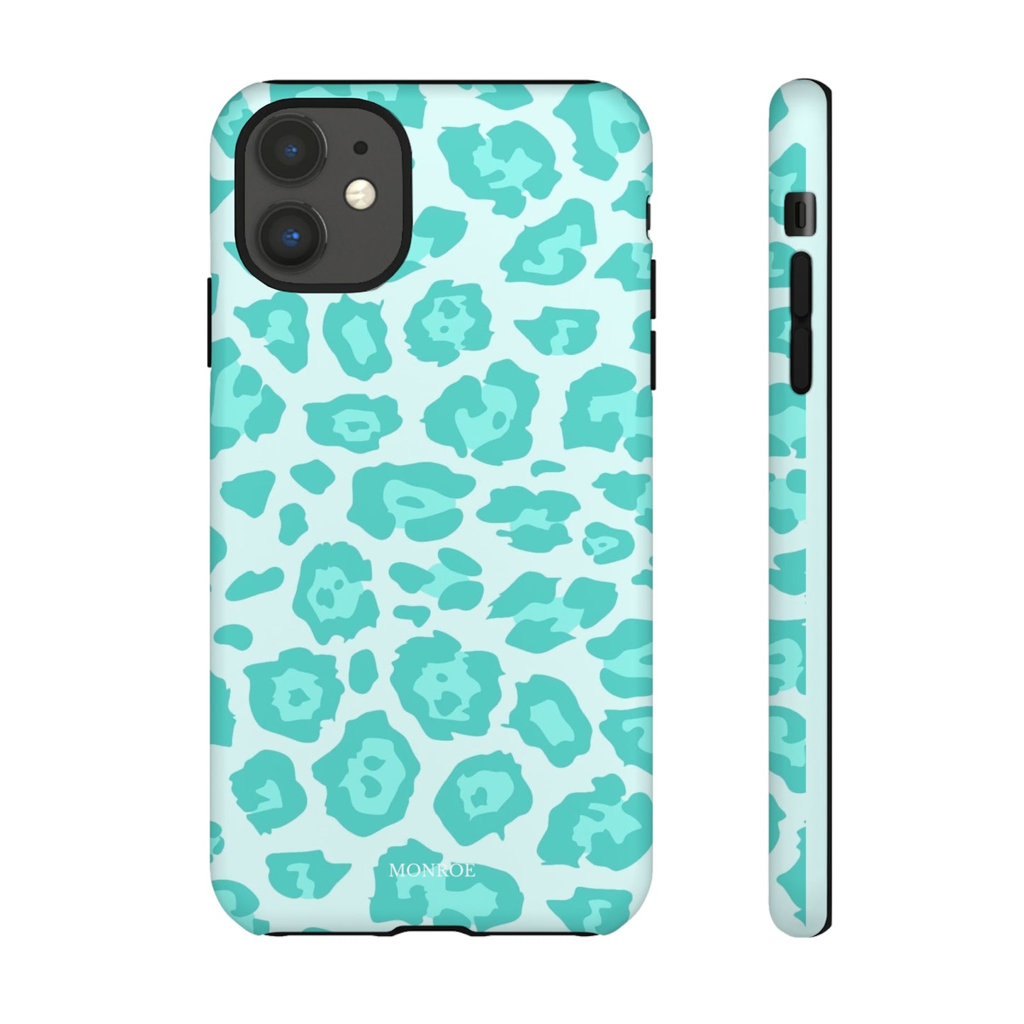 Teal Leopard Tough Case