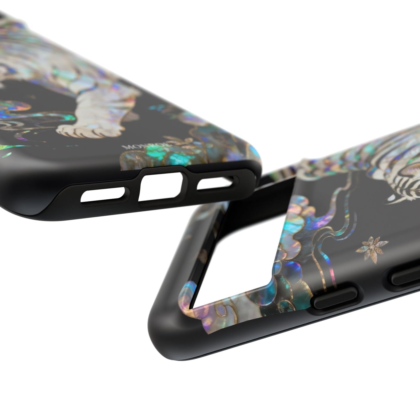 Iridescent White Tiger Tough Case