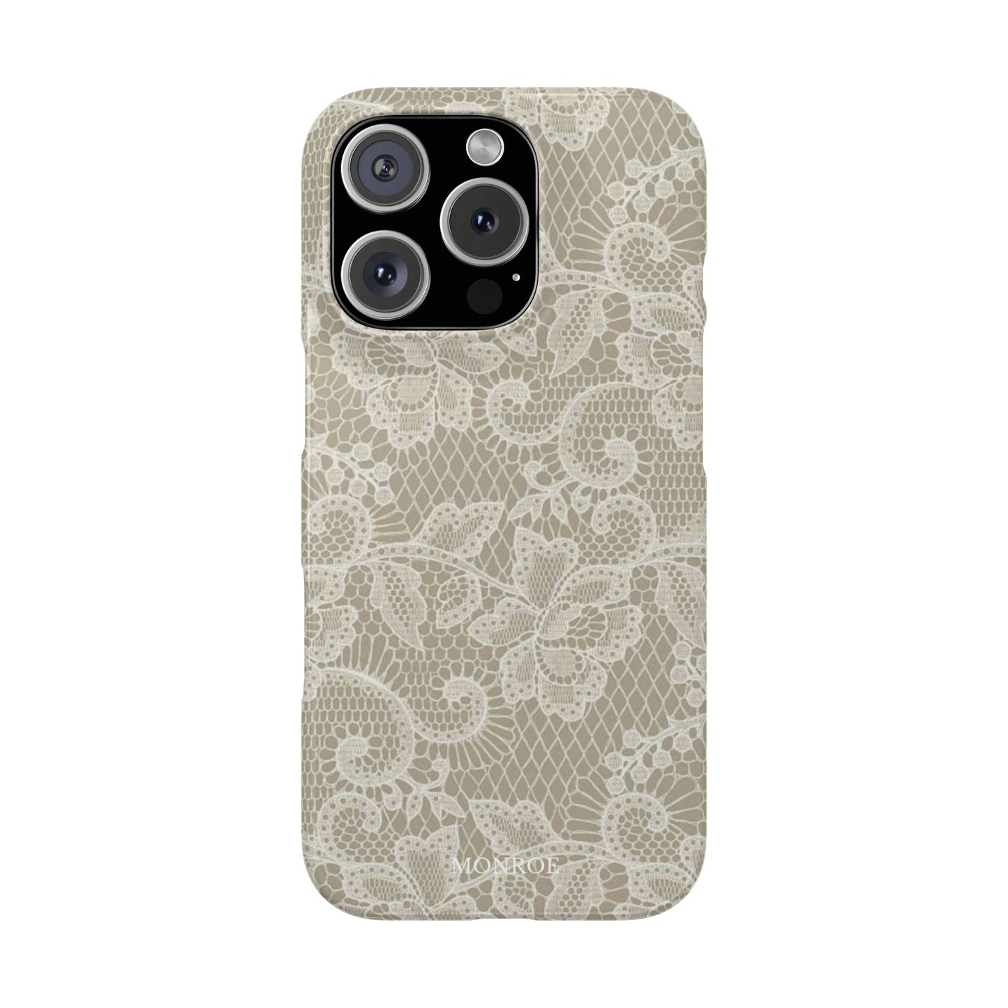 Vintage Beige Lace Case