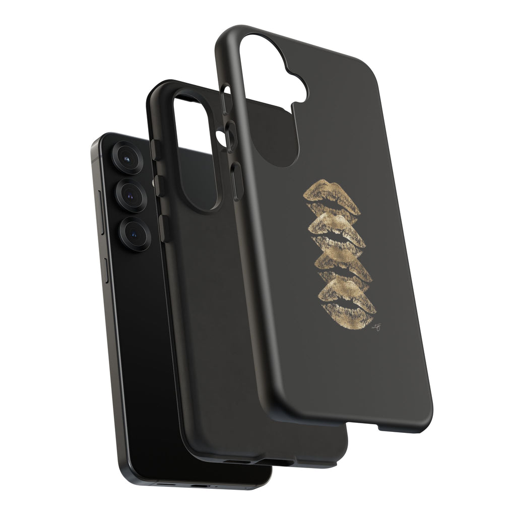 Golden Lipstick Phone Case