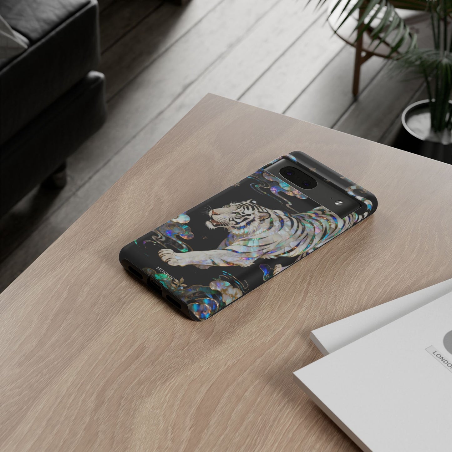 Iridescent White Tiger Tough Case